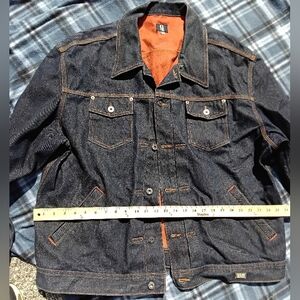 Vintage Men's Guess Georges Marciano Jean Jacket Size XXL